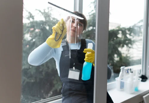 Nettoyage de vitres intérieures et extérieures à Lamanon